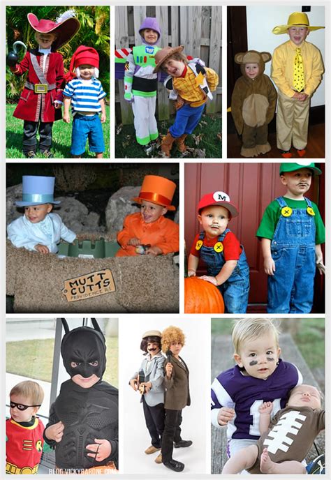 Halloween Costumes for Brothers - Vicky Barone