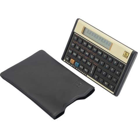 Calculadora Financeira Hp C Gold Fun Es Visor Lcd Rpn E Alg Em