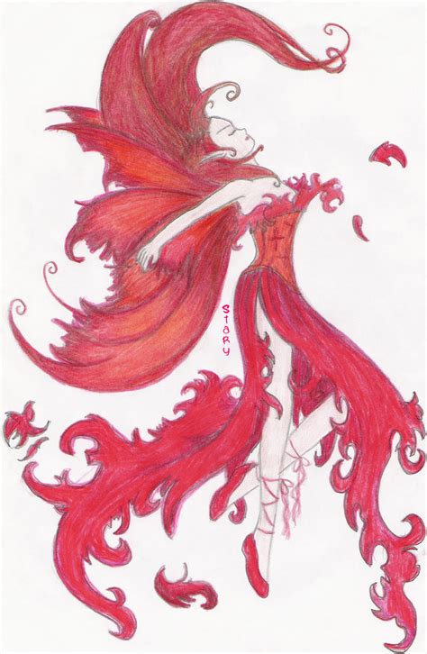 Fire Fairy By Tinkbubbles On Deviantart