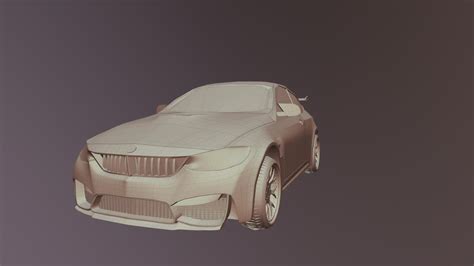 BMW_m4 - 3D model by JavierP. [620f8d8] - Sketchfab