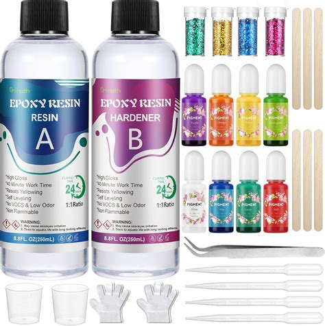 Orimath Epoxidharz Set Anf Nger Ml Verh Ltnis Epoxy Resin