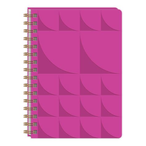 Statement Shapes Berry Spiral Journal Molly Rex