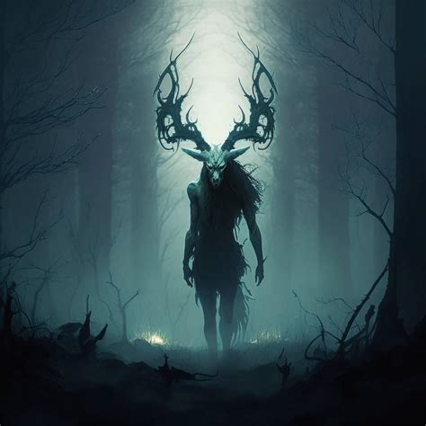 female wendigo by cannacoke on DeviantArt