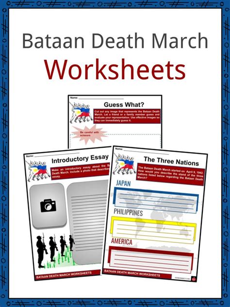 Bataan Death March Facts, Worksheets & Background For Kids