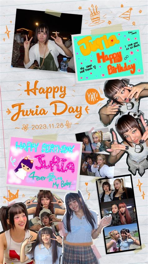 231128 HAPPY BIRTHDAY JURIA 🎂🎉 : r/XGALX