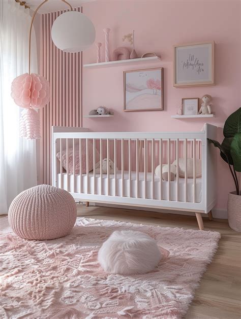 35+ Beautiful Pink Nursery Inspirations - TastyInteriors