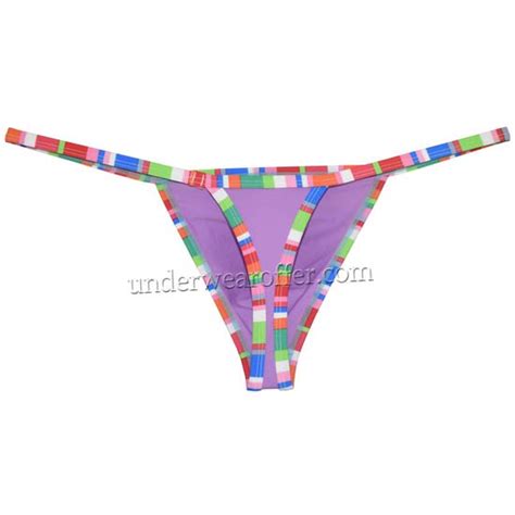 Sexy Men Leopard Bordered Bikini Briefs Underwear Male String Ice Silk Hipster Thong MU2407