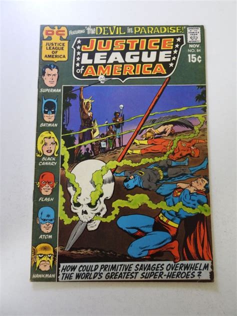 Justice League Of America 84 1970 FN VF Condition Comic Books