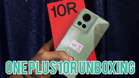 One Plus 10r Unboxing One Plus Vlog Youtube