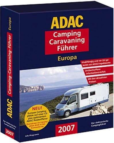 Adac Camping Caravaning F Hrer Europa Amazon De Software