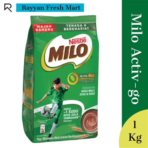 Milo Activ Go Softpack 1Kg Shopee Malaysia