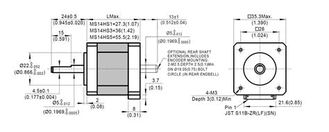 Nema Standard Hybrid Stepper Motors X Mm Phase Moons