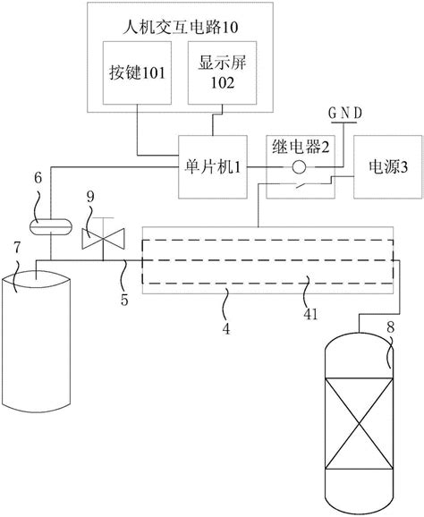 一种根据油井井口回压控制集油管网升温的装置的制作方法