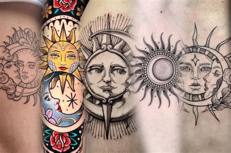 Tatuaggio Sole E Luna Significato E Idee A Cui Ispirarsi