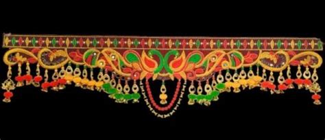 Cotton Door Hanging Toran at ₹ 180/piece in Gandhinagar | ID: 2854427759933