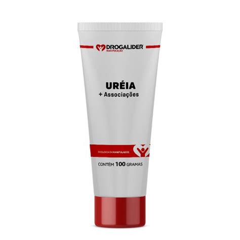 Uréia Associações 100g Creme Hidratante para Pés Ressecados Drogalider