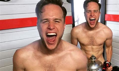 Olly Murs Naked As He Covers His Modesty With A Trophy On Instagram