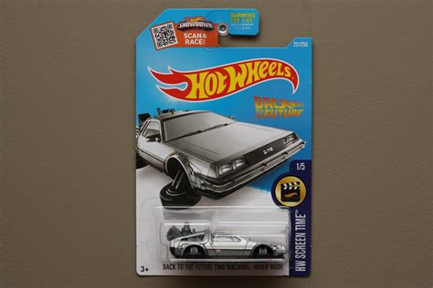 Hot Wheels Hw Screen Time Back To The Future Delorean Time Machine