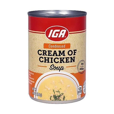 Iga Soup Cream Of Chicken Canned Goods Soups And Broths Yoder S Country Market