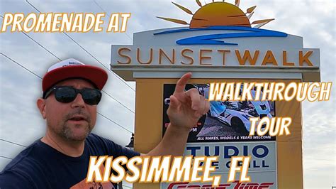 The Promenade At Sunset Walk Margaritaville Orlando Full Tour With