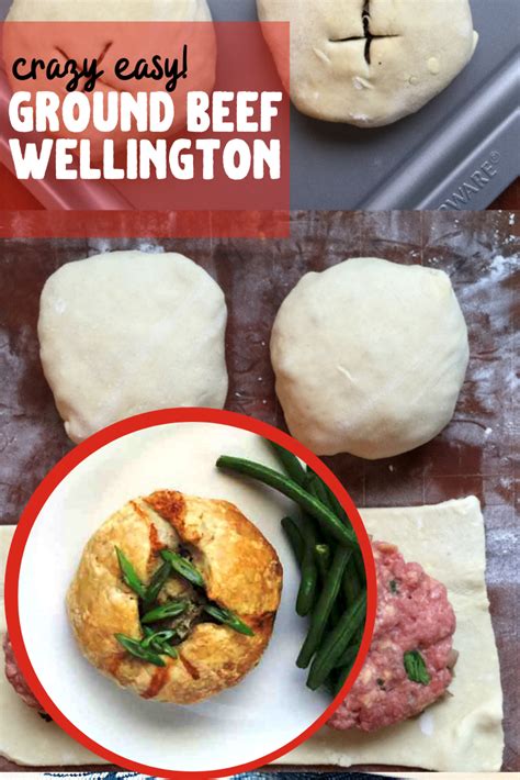 easy Ground Beef Wellington Recipe | Beef recipes for dinner, Beef ...