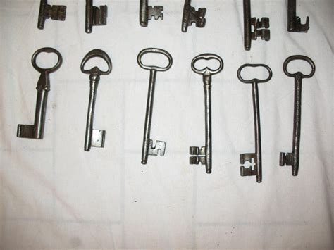 Proantic Wrought Iron Keys From The Th And Th Century Important C