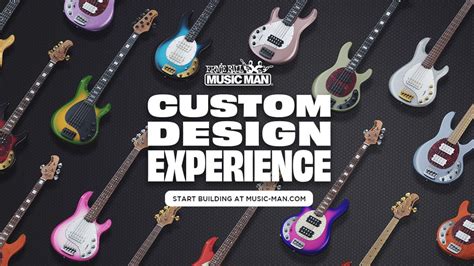 You Can Now Design Your Dream Stingray Bass With Ernie Ball Music Mans