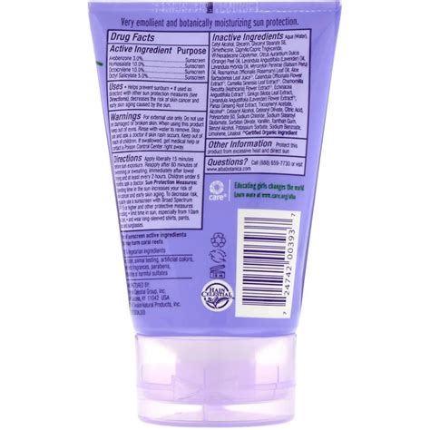 Best Alba Botanica Soothing Sunscreen Spf Pure Lavender Price