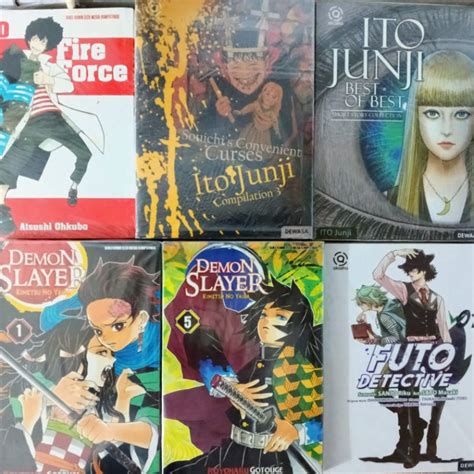 Jual Buku Murah Komik Cabutan Demon Slayer Futo Fire Force Akame