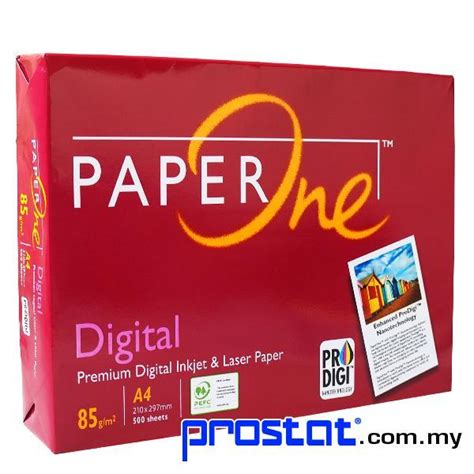 Paperone A4 Digital Paper 85gsm 1ream 500sheet Lazada