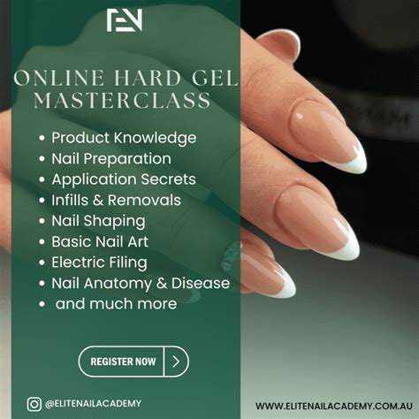 Hard Gel Nail Technician Course Online Australia Learn At Home