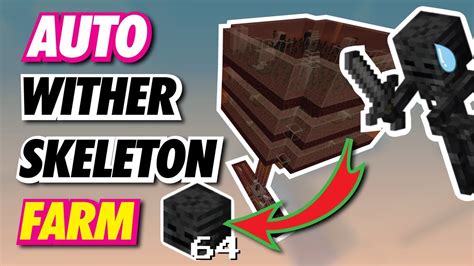 Minecraft Wither Skeleton Farm Automaticafk Youtube