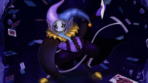 Jevil Deltarune Chapter 1 Original Voice Remastered Youtube