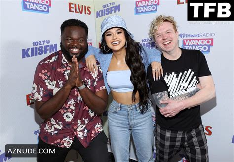 Becky G Sexy Seen Flaunting Her Hot Figure At The Iheartradio Wango Tango In Carson Aznude