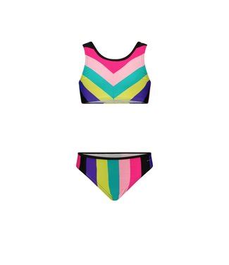 B Nosy Meisjes Bikini AOP Chevron Merkmeisjeskleding Nl