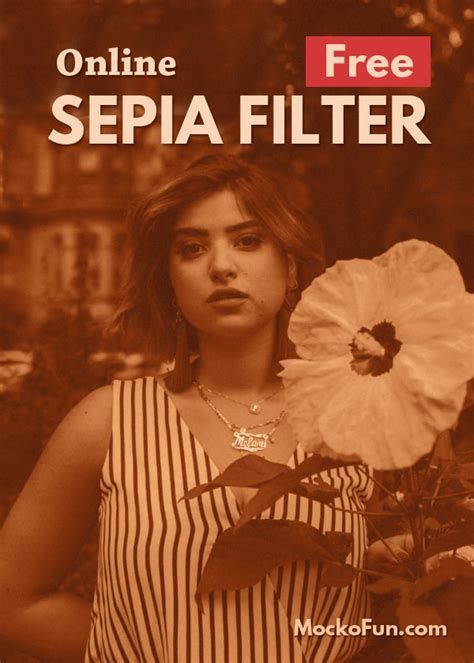 Sepia Filter (Portrait) - MockoFUN