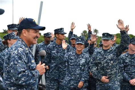 U S Pacific Fleet Master Chief Marco Ramirez Speaks NARA DVIDS