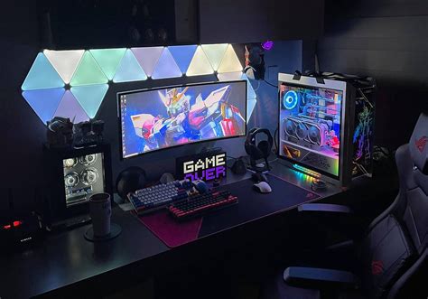 Tham khảo top 10 phong cách setup góc gaming đẹp lung linh Ambino