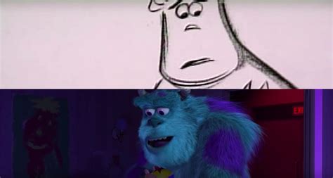 Pixar's Monsters, Inc. : Sulley and Boo’s Goodbye - Side by Side