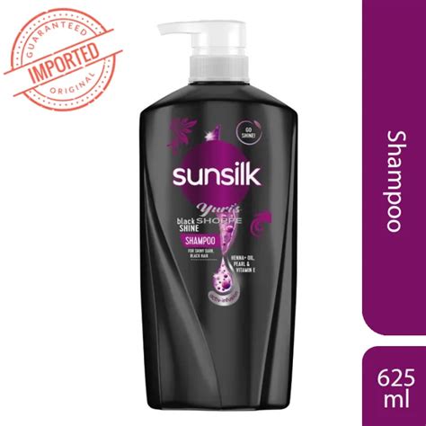 Imported Sunsilk Shampoo Black Shine 625ml [yurishoppe] Lazada Ph