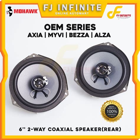 MOHAWK OEM SERIES 6 2 Way Coaxial Speaker Plug And Play Kereta