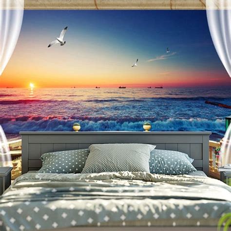 Wall Hanging Balcony Sea Bedroom Tapestry Bedroom Wall Hangings