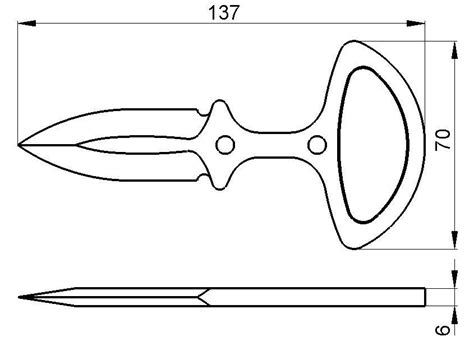 My new model - Push dagger | CGTrader