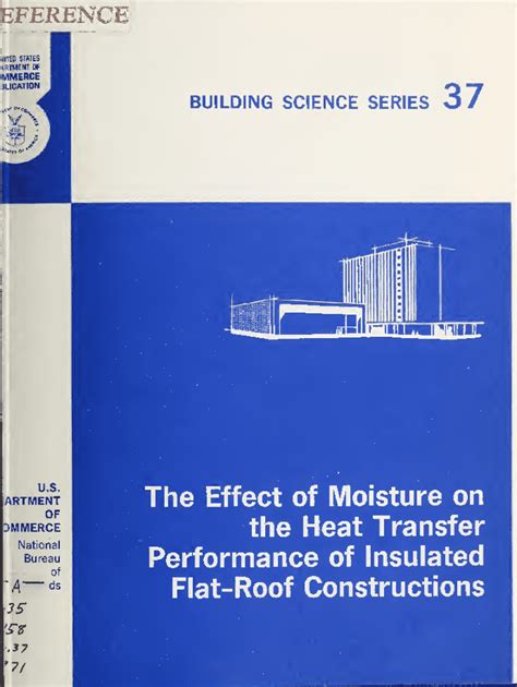 Fillable Online Nvlpubs Nist Effects Of Moisture In Built Up Roofing