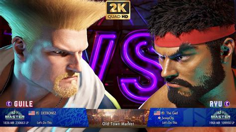 Street Fighter Deebonez Guile Vs Snake Eyez Ryu Ranked Match