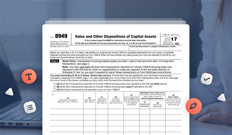 Irs Form 8949 Printable Printable Forms Free Online