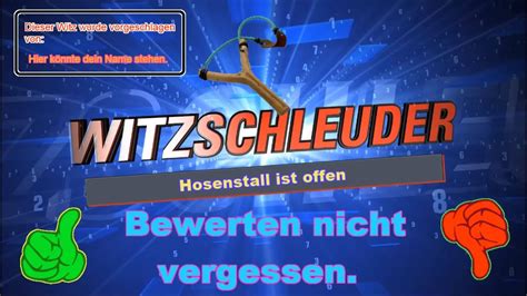 Witze Hosenstall Ist Offen HD YouTube