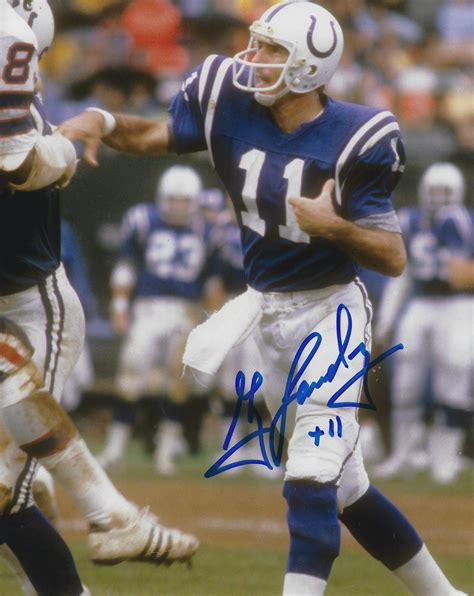 Autographed GREG LANDRY 8X10 Baltimore Colts photo - Main Line Autographs