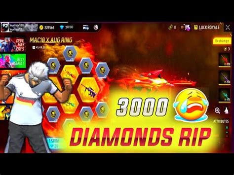 Free Fire Max MAC10 X AUG RING Spin Video Finally I Got MAC10 Rip 3000