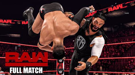 Full Match Roman Reigns Vs Finn Bálor Youtube